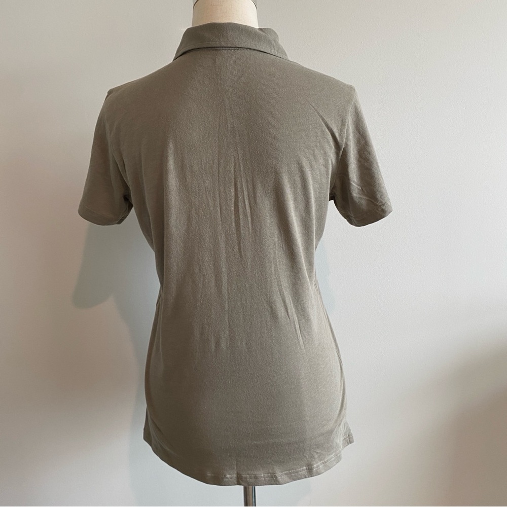 5.11 Tactical Short Sleeve Uniform Collared Polo Shirt - tan jersey - Picture 2 of 8